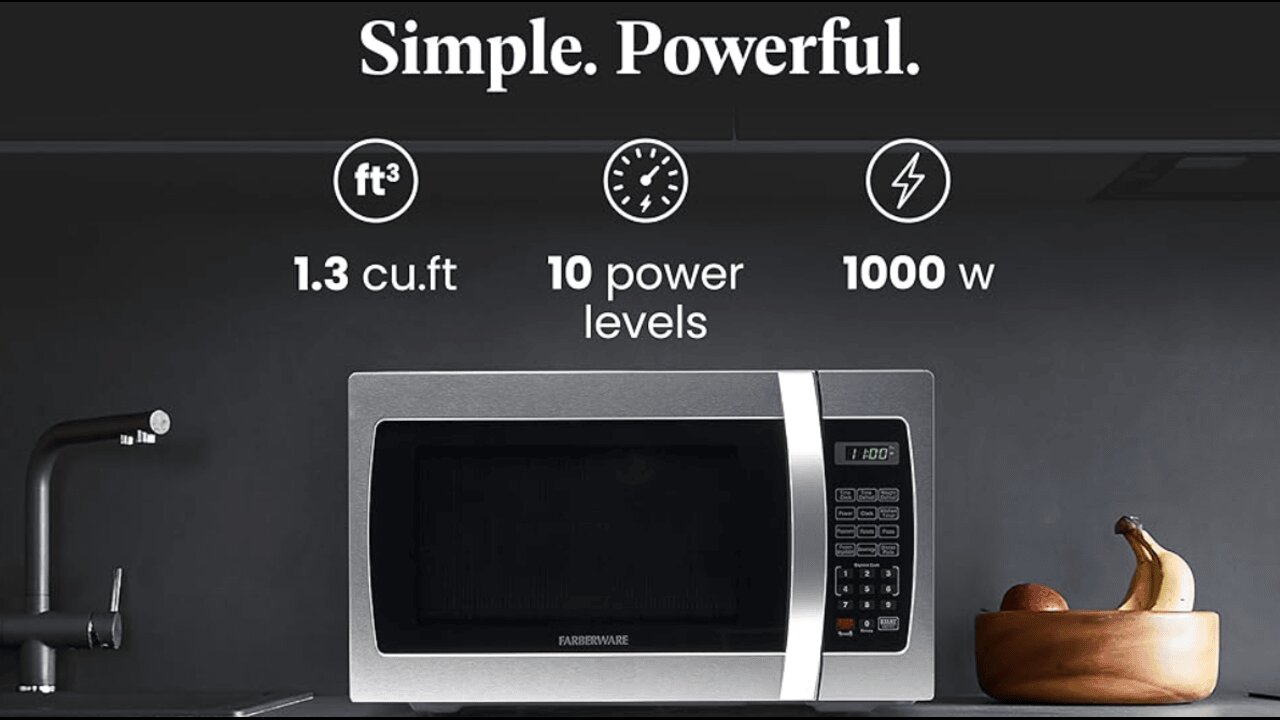 Farberware Countertop Microwave 1000 Watts