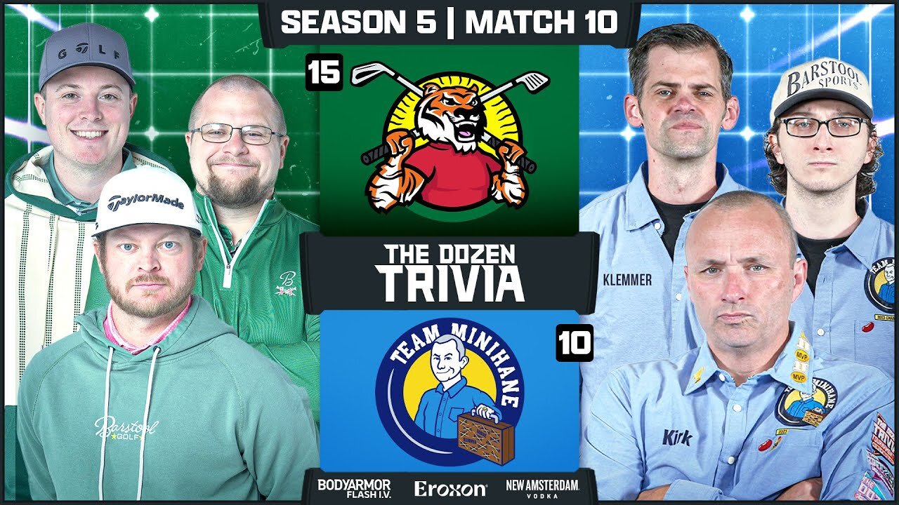 Foreplay vs. Minihane | Match 10, Season 5 - The Dozen Trivia League