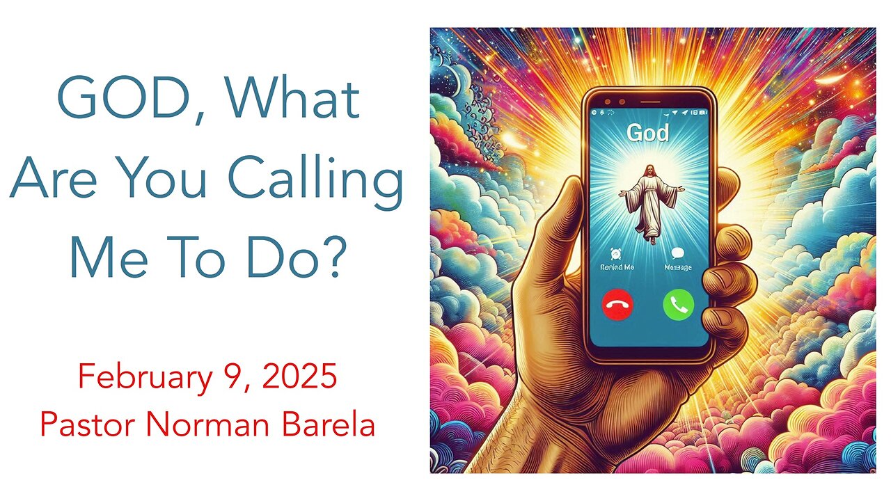 GOD, What Are You Calling Me To Do?