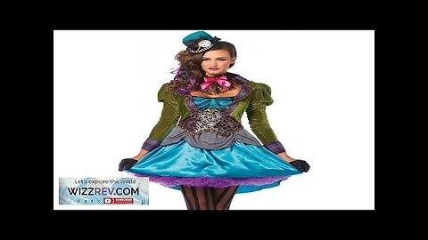 Mad Hatter Deluxe Womens Halloween Costume Review