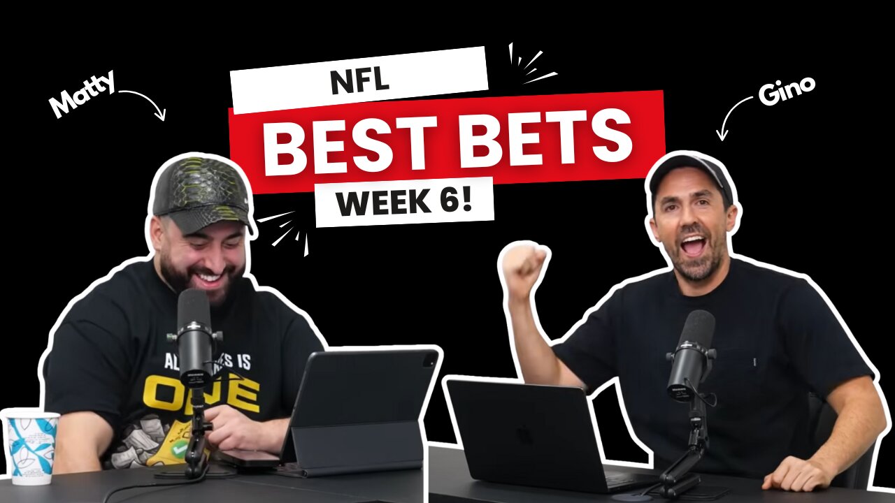 NFL Week 6 | Best Bets For EVERY Game | Disciplined Degens Podcast