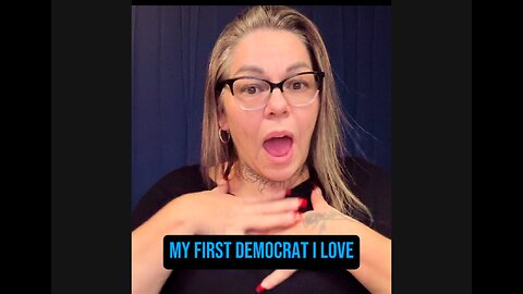 🚨My First Democrat I Love 😱 #ASL #deaf #signlanguage