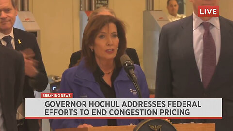 NY Gov. Hochul Tries To Get Crowd To Cheer Her For Protecting Their Freedom To Pay Higher Taxes