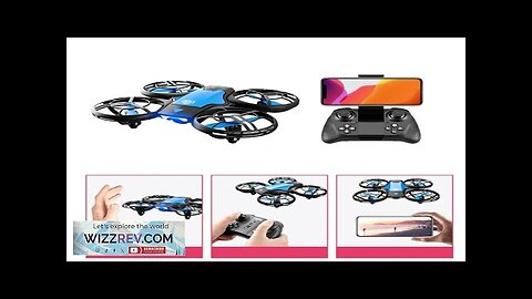 4DRC V8 Mini WiFi FPV with HD Camera Gesture Control Stunt Tumbling Review