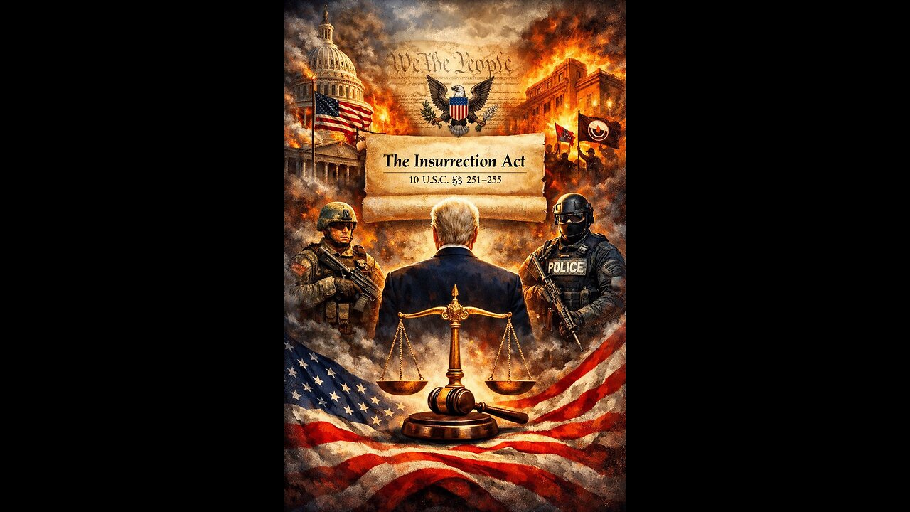 INSURRECTION ACT NOW.