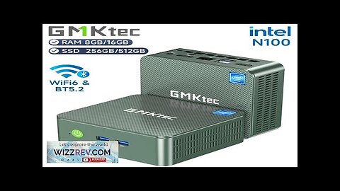 GMKtec G3 Mini PC Intel Alder Lake N100 Windows 11 Pro Mini Review