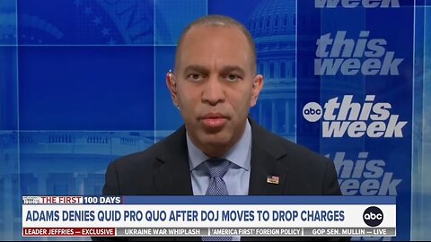 Rep Hakeem Jeffries: Trump's J6 Pardons Prove DOJ Is Promoting Lawlessness, Chaos