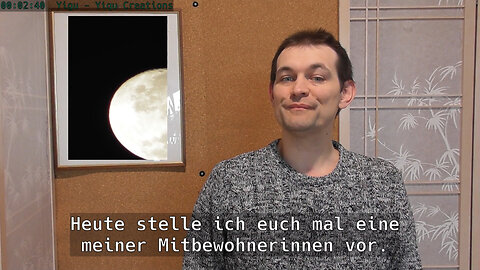 Heute stelle ich euch mal eine meiner Mitbewohnerinnen vor.