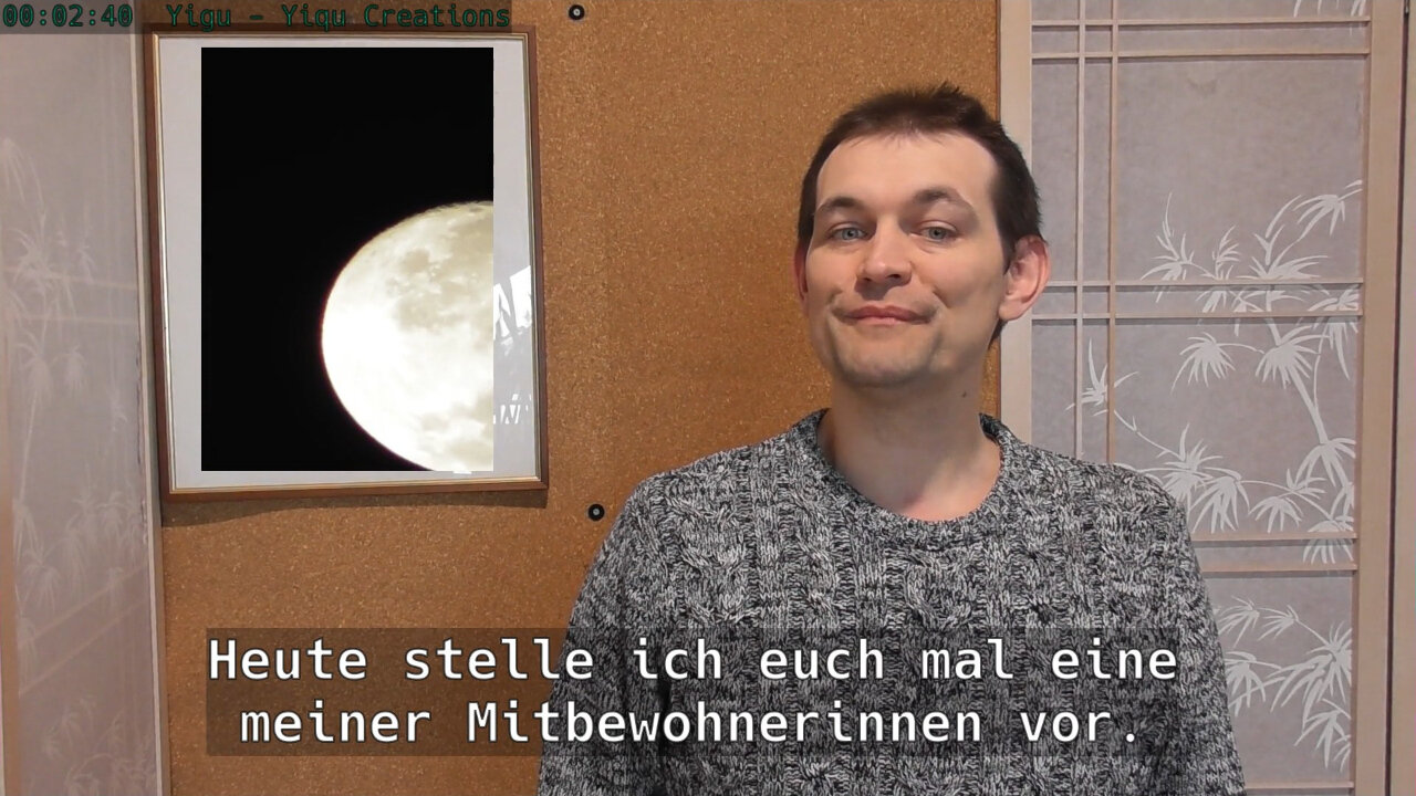 Heute stelle ich euch mal eine meiner Mitbewohnerinnen vor.