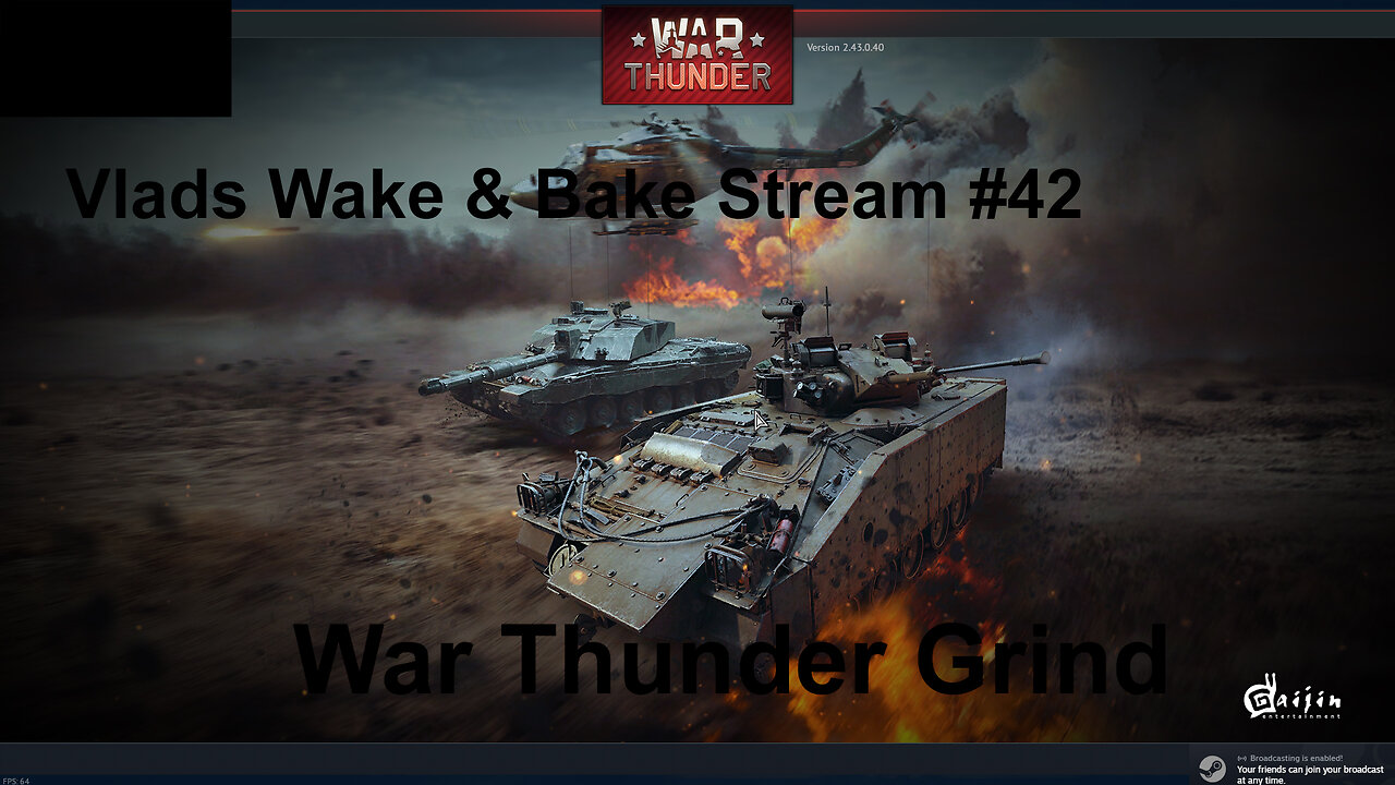 WarTunder Grind #2 / Vlads Wake & Bake Stream #42