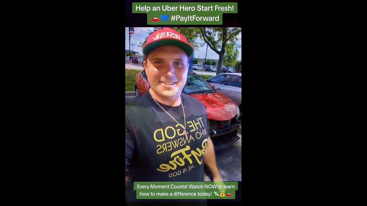 Help an Uber Hero relaunch life with 1 Bitcoin! 🎥💖