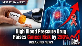 High Blood Pressure Drug Raises Cancer Risk by 250%