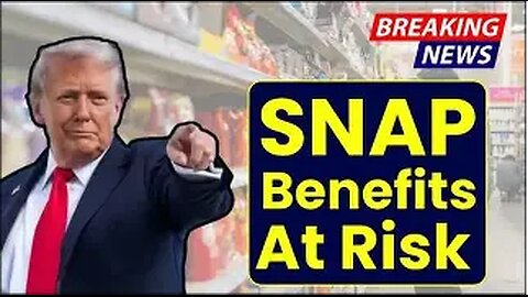 Day 29 of Government shut down, now SNAP benefits at risk.