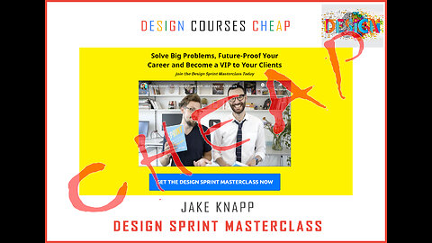 Jake Knapp - Design Sprint Masterclass