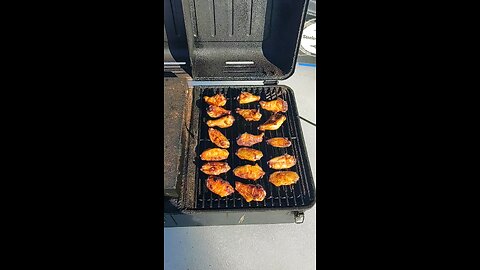 smoking wings on the ice