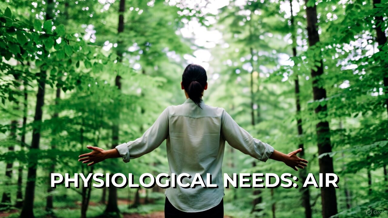 LOG#54 – Maslow: Physiological Needs - Air