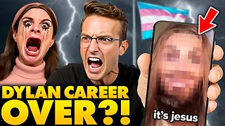 YIKES! Dylan Mulvaney Has Psychotic BREAKDOWN As New Show BOMBS, Dresses as Jesus Christ, Begs for💰