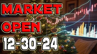 🔴 Market Open LIVE: Stocks Plunge as Markets Crash – What’s Next? 12-30-24