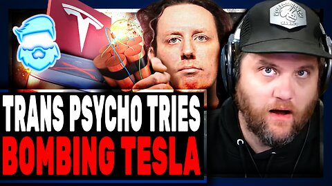 Trans Psycho Just ARRESTED Trying To BLOW UP A Tesla Dealership! $100,000 Bond