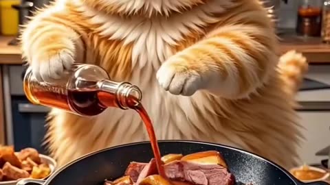 Chablo cat in kitchen funny video cute cats for cat lovers