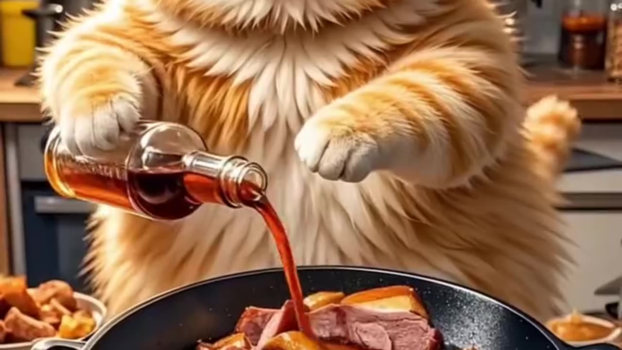 Chablo cat in kitchen funny video cute cats for cat lovers