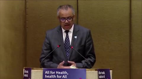 Tedros’ New Fear Pron: “Climate Will DROWN Nations & Starve You—Give WHO Power NOW!”