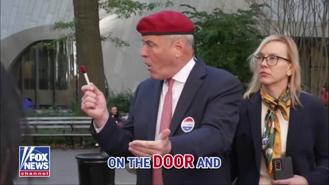 Curtis Sliwa after casting his vote early in New York City: “
