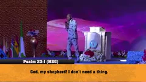 Apostle Suleman Explains PSALM 23:1 "The Lord Is My Shepherd; I Shall Not Want.