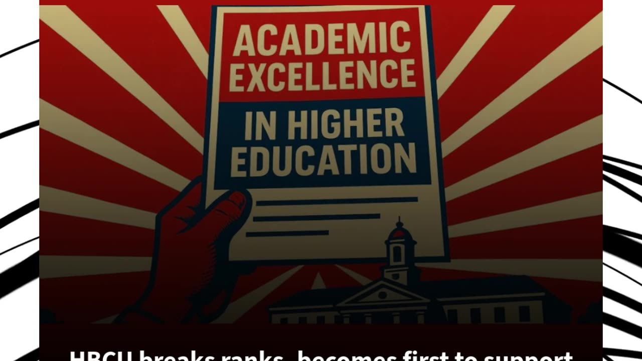 HBCU breaks ranks, becomes first to support Trump’s Academic Excellence Compact