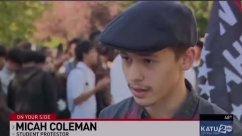 🚨 RIDICULOUS: Students at David Douglas High School in Portland, Oregon,