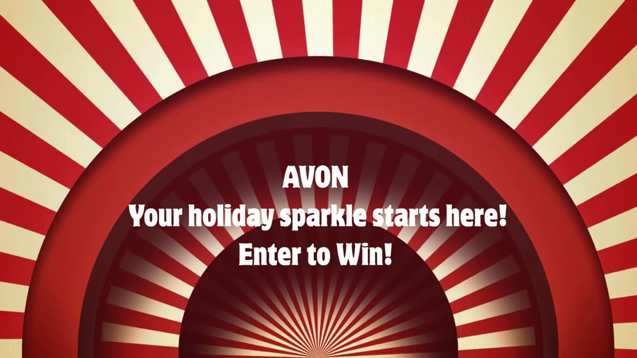 AVON MERRY & BRIGHT SWEEPSTAKES. ENTER TO WIN. Sweepstakes ends 11:59 p.m. ET 11/18/25
