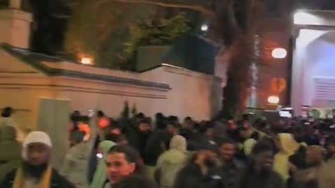 It looks like Mecca but it's London. This is what an invasion looks like.