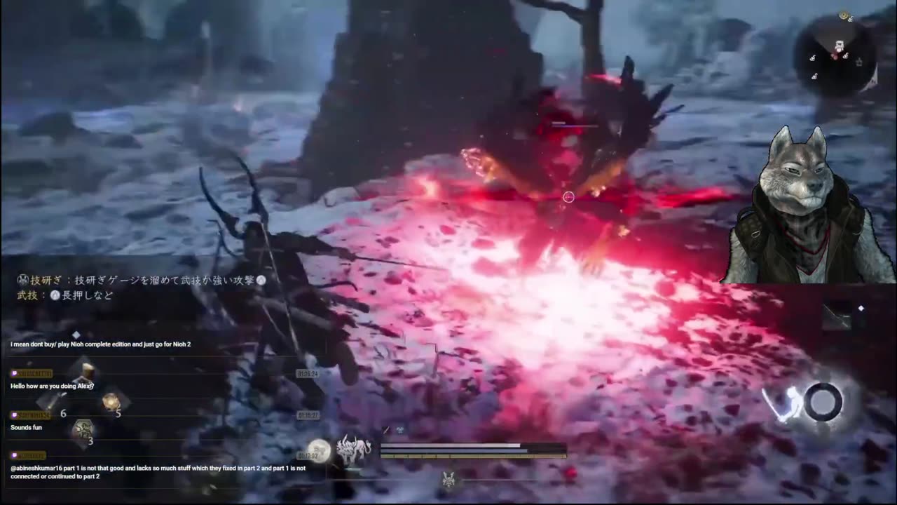Stream 304: Watching Nioh3, then playing Clair Obscur