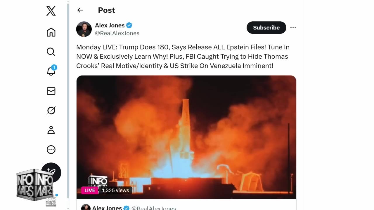 The Alex Jones Show (11/17/25) FULL SHOW