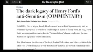 Henry Ford | Jews are not Biblical Israelites