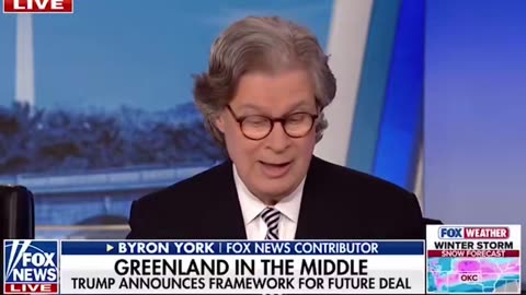 Fox News’ Byron York on Trump’s ART OF THE DEAL over Greenland: