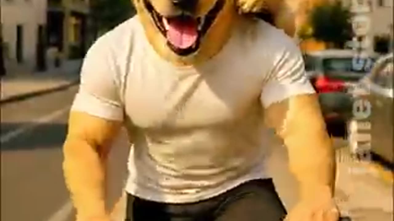 The cute dog ate ants along with the ice cream