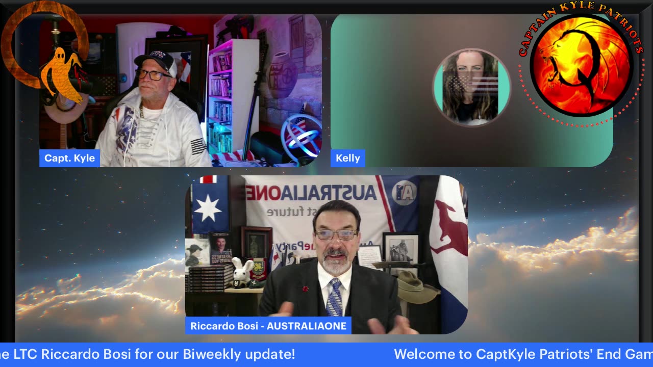 CaptKyle Patriots' End Game Podcast- biweekly round table w LTC Riccardo Bosi! 31 Oct 2025