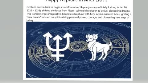 Neptune in Aries