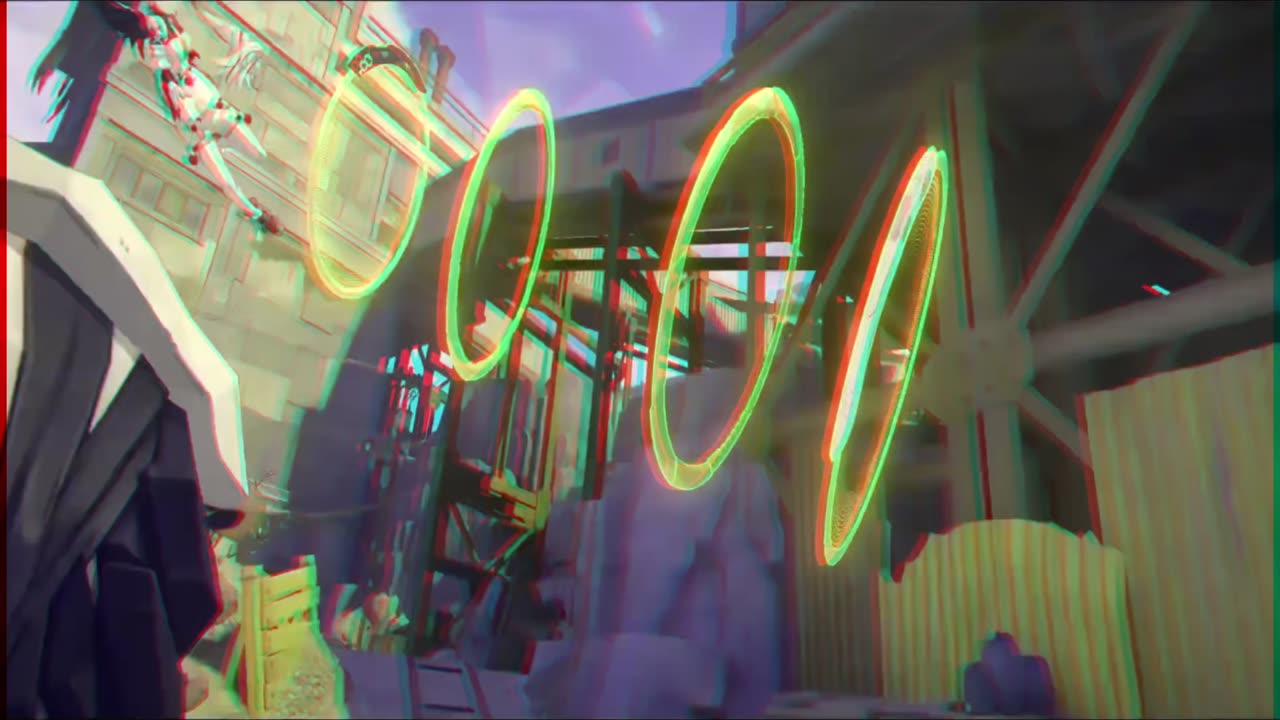 Anaglyph Red/Blue Glasses | Ye Shunguang - Zenless Zone Zero