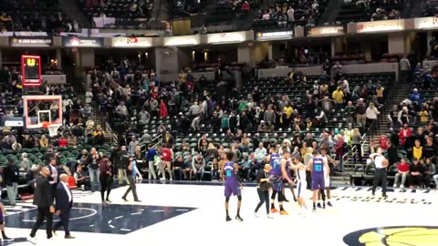 December 15, 2019 - End of the Pacers-Hornets Game