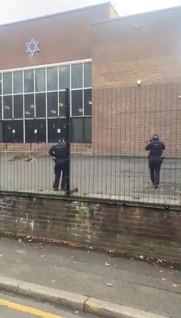 Multiple people stabbed at synagogue in Manchester, England