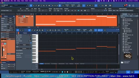 MIDI Note Editor Copy Options - Studio One Pro 7 - Home Studio Trainer Show