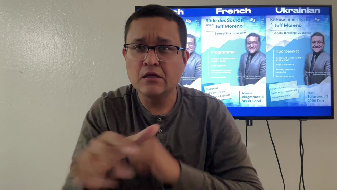 Belgium Mission Trip: Deaf Need Truth