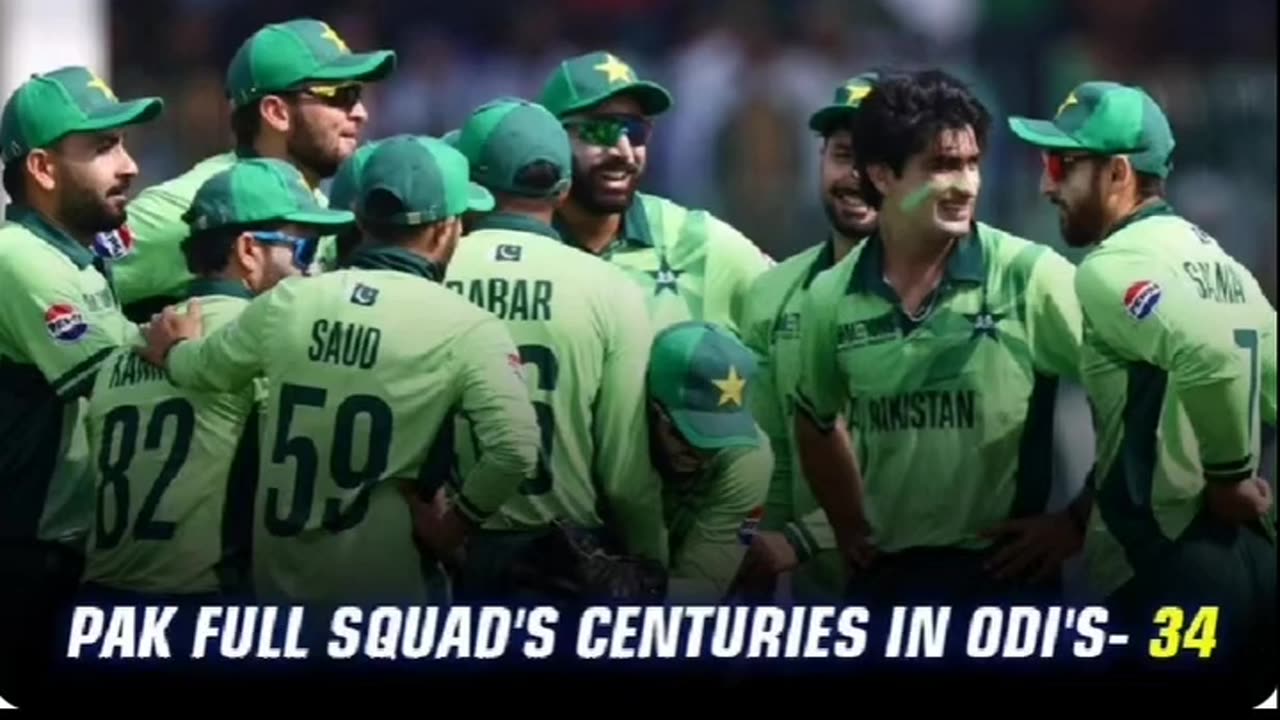 Virat's ODI tons as compared to Pakistan full squad tons. Kohli is real king. Best wishes to VK.