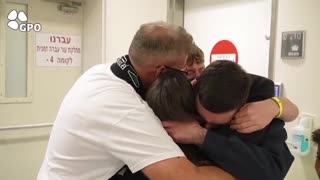 Screams of joy: Matan Engrest again about his family