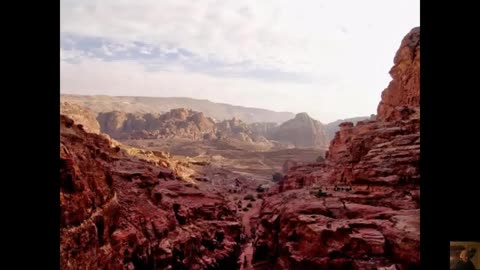 Simplified Geology of Petra, Jordan