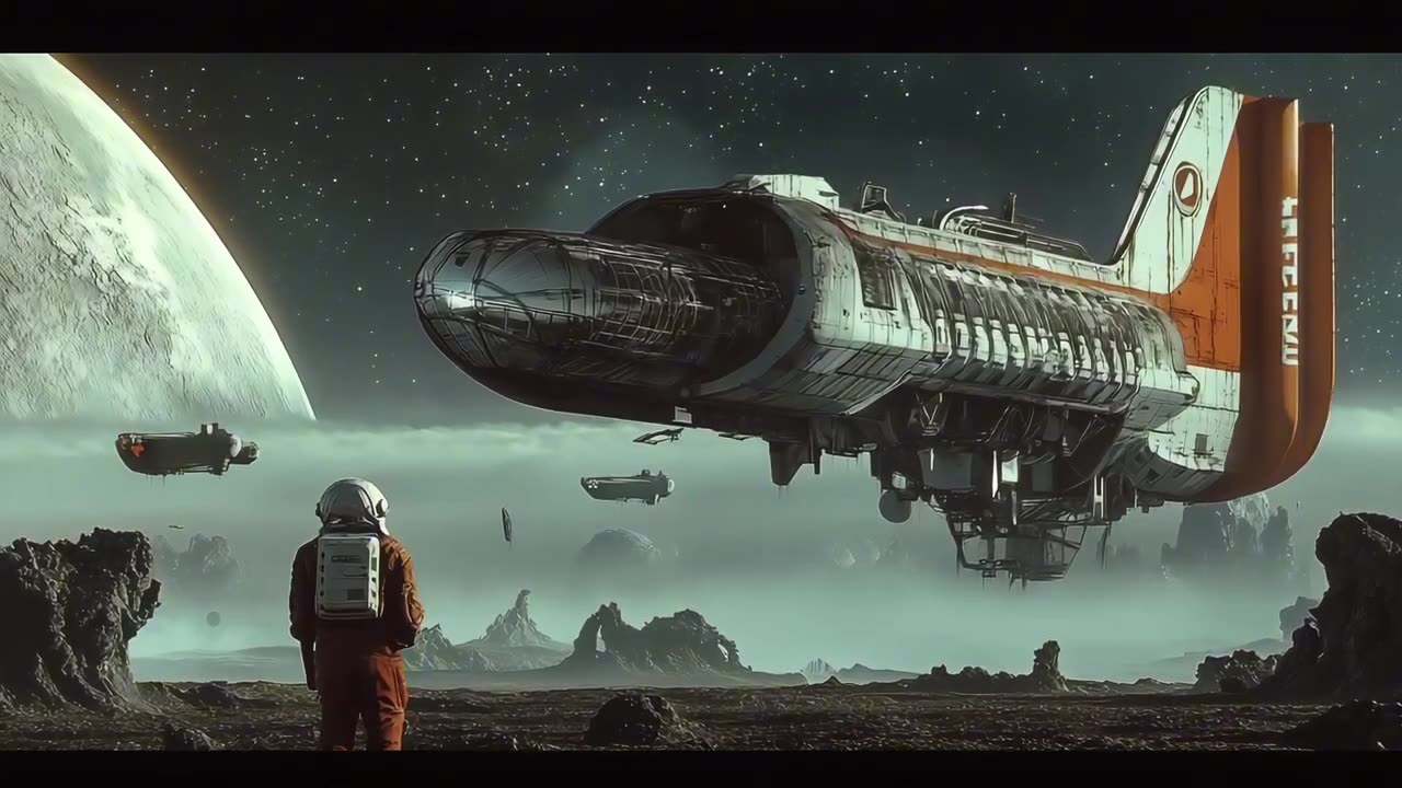 🌌 AI Sci-Fi Universe – Alien Worlds Beyond Imagination