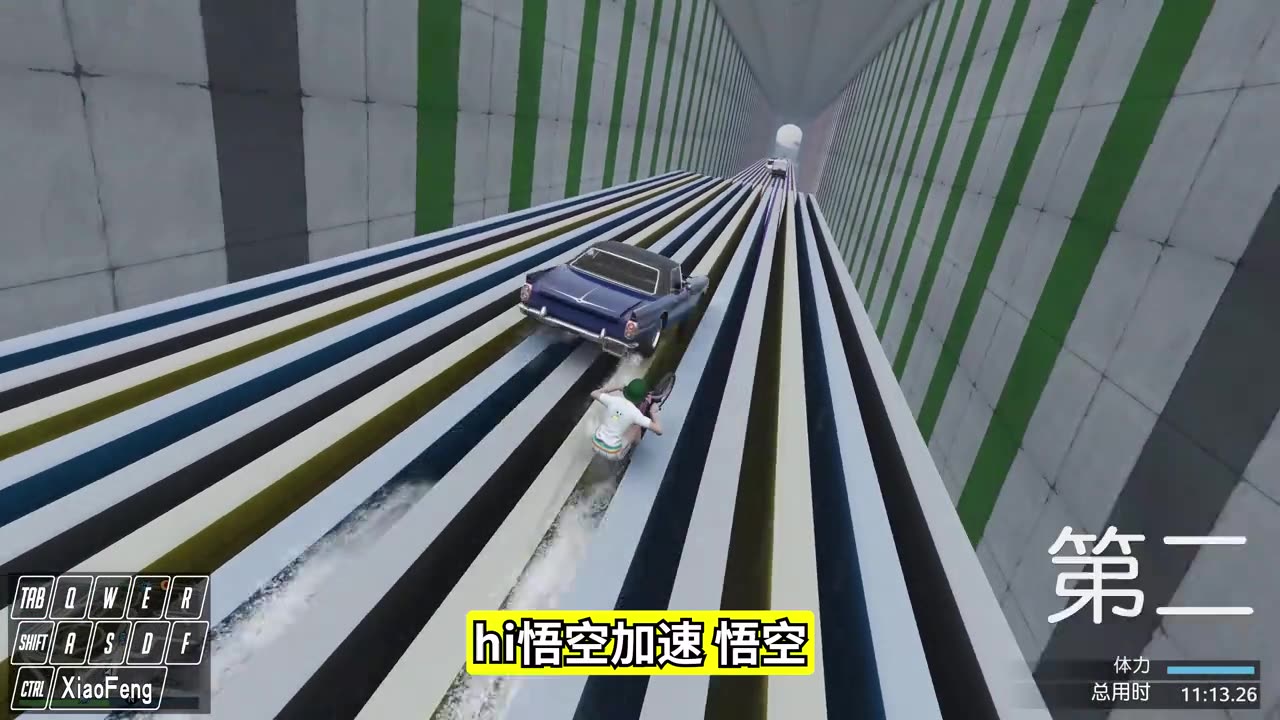 一路滑着下 #steam游戏 #赛车游戏 #游戏日常 #车祸模拟器