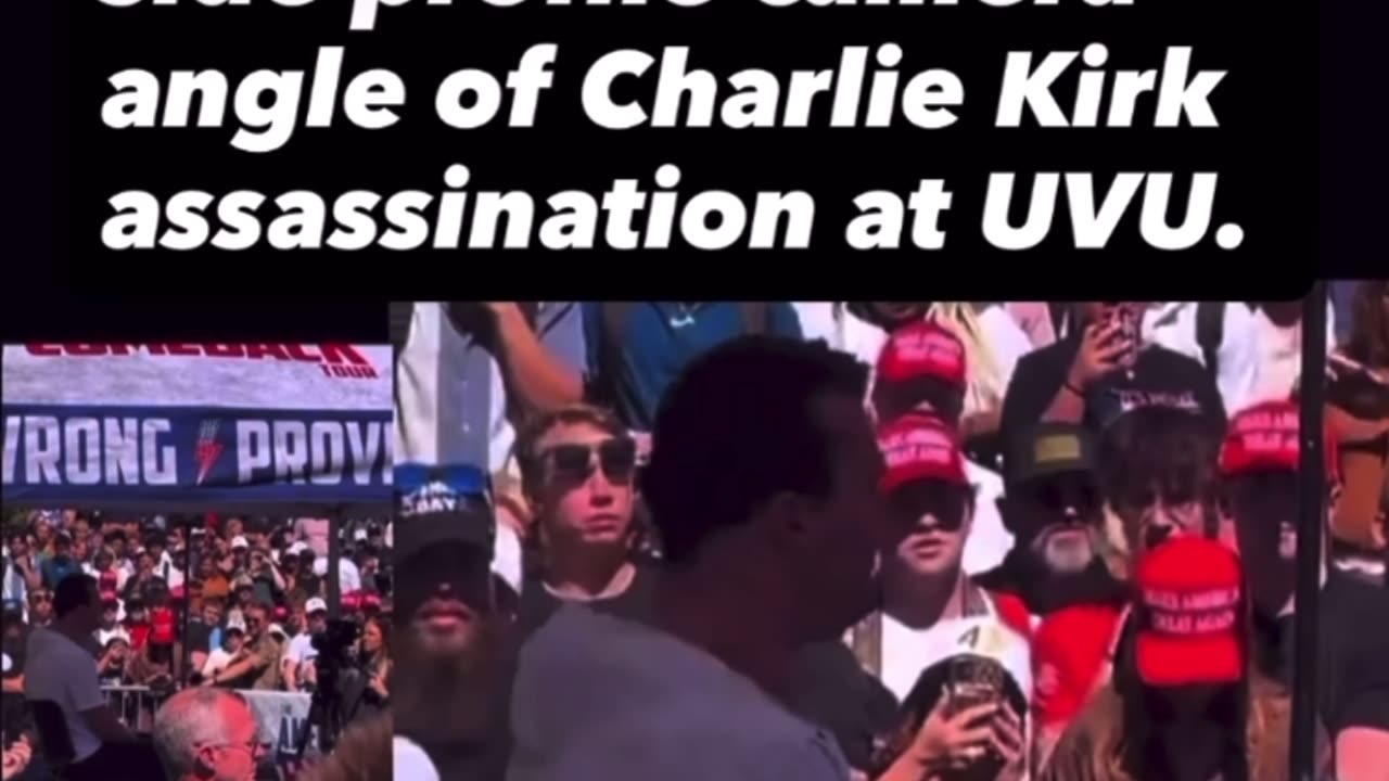 New Side View of Charlie Kirk’s Assassination [Signature of Outward Pressure Event]